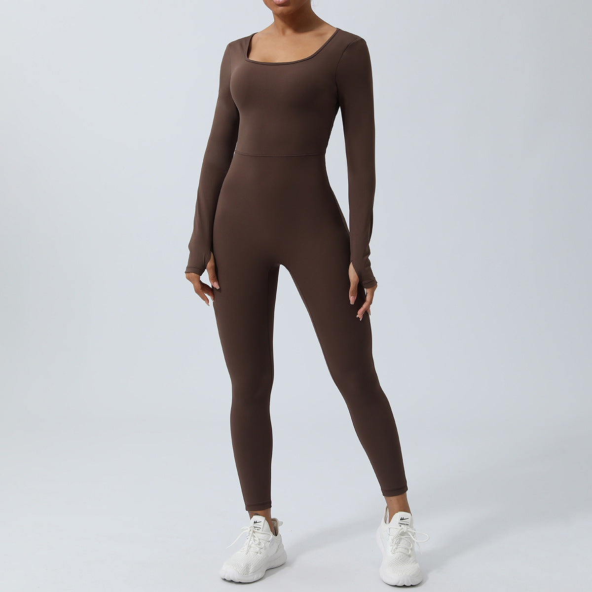 Backless Yoga Hip Lifting One-Piece Fitness Jumpsuit