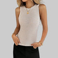 Striped Knitted Top