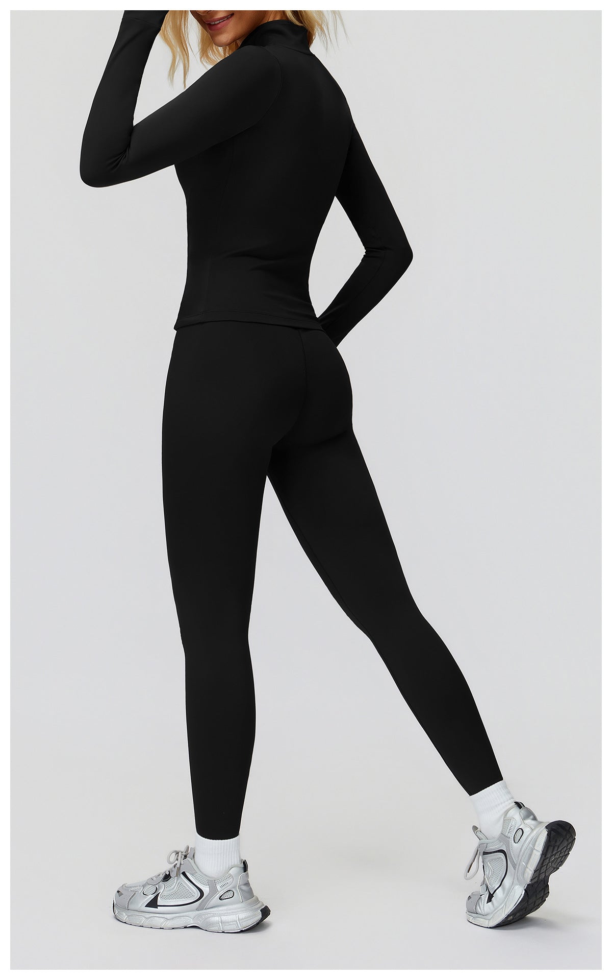 Stand Collar Zipper Windproof Fitness Running Sport Jacket - Tamra.Shop.Social