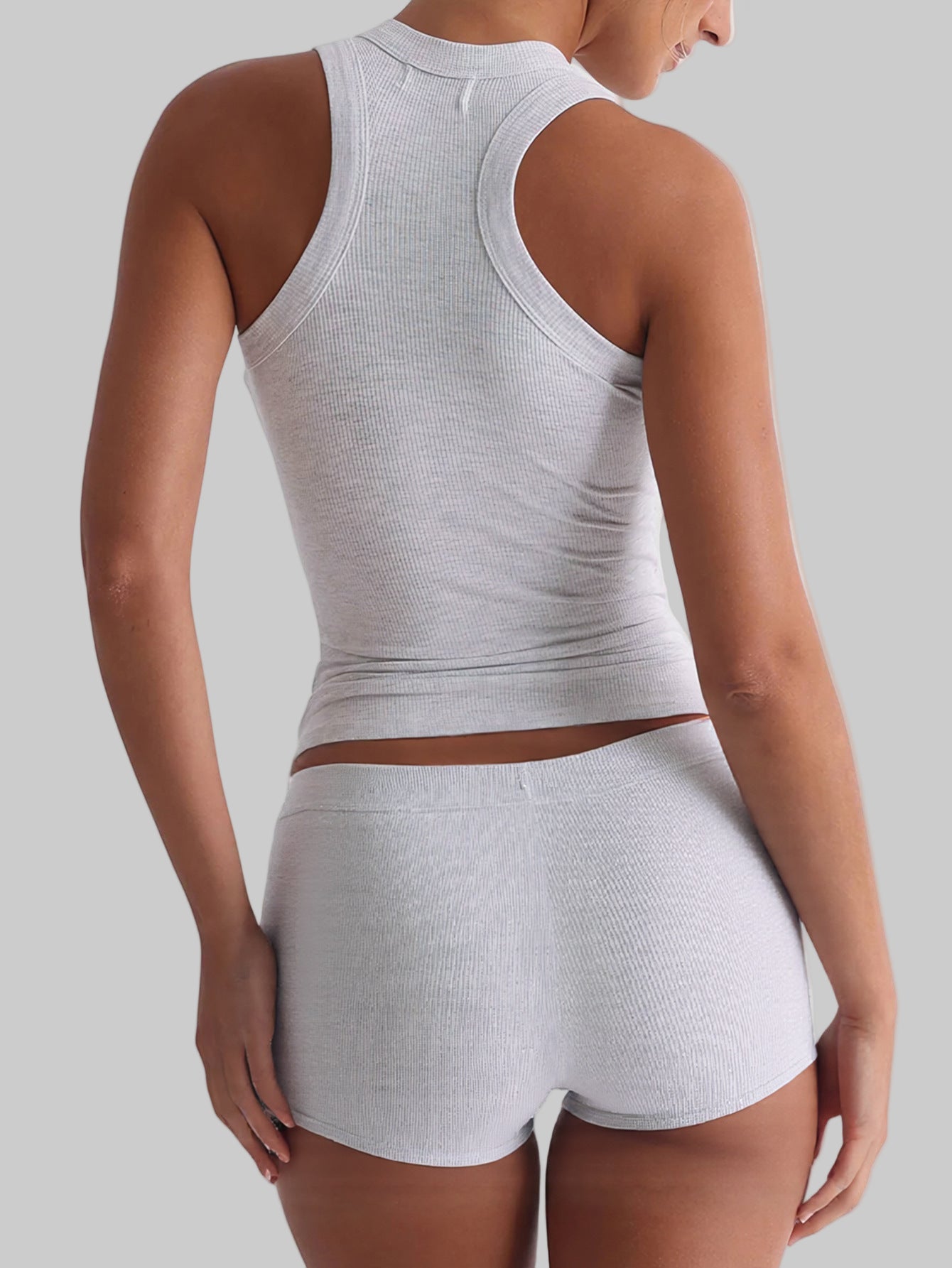 Sports Yoga Shorts Set