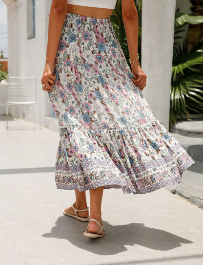 Rayon Bohemian Skirt