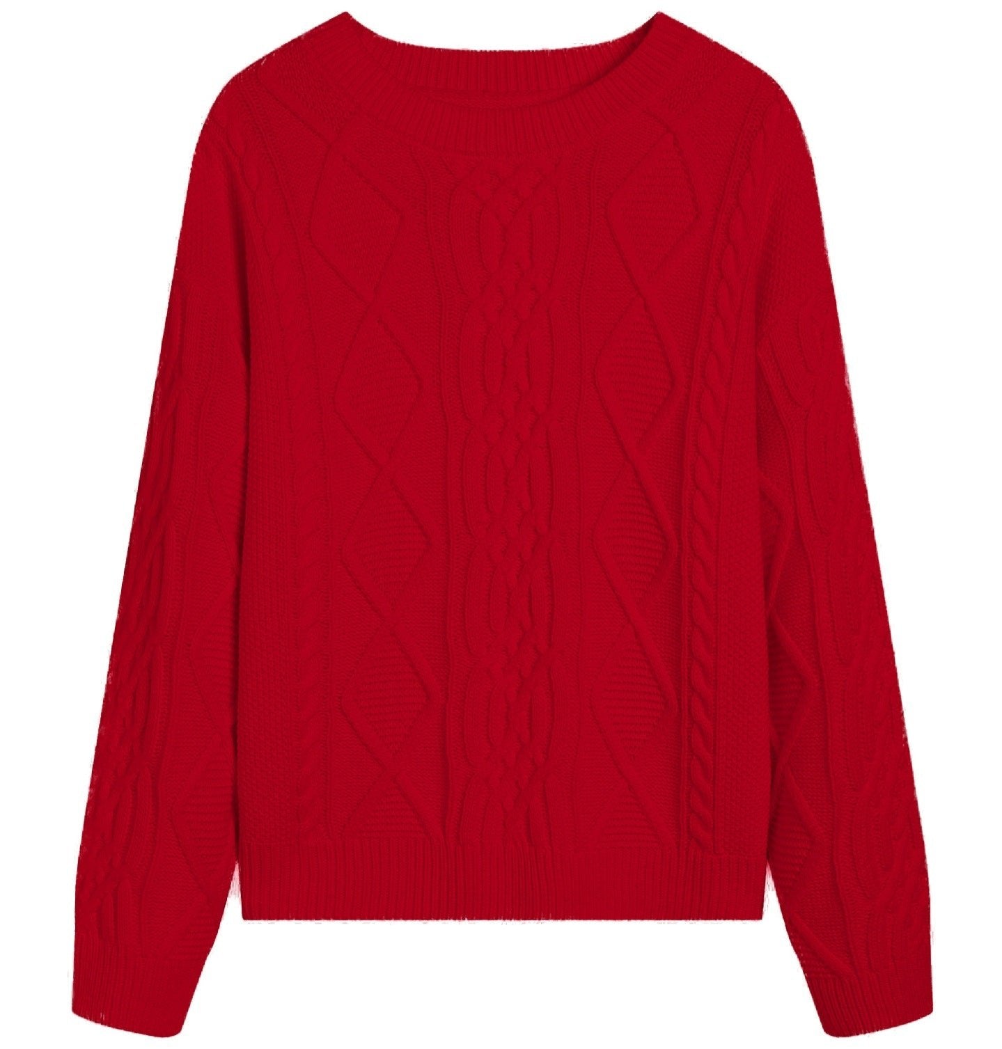 Woolen Cable Knit Sweater
