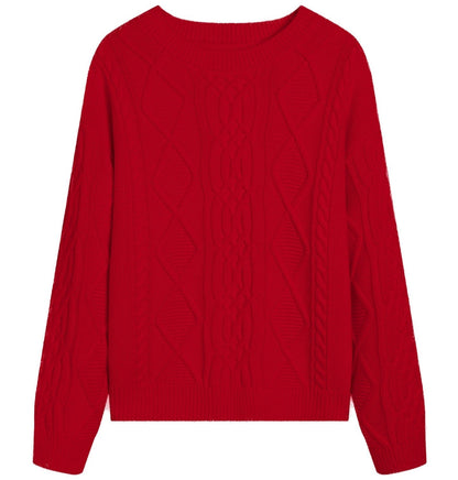 Woolen Cable Knit Sweater