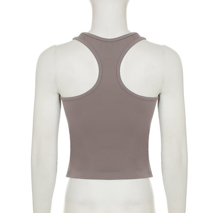 Rib Square Tank Top