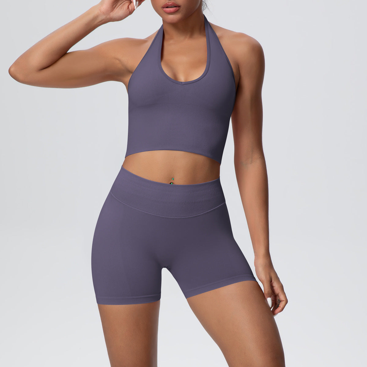 Vest Shorts Suit-Truffle Colors