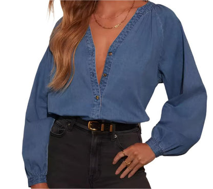 Washed Denim Shirt