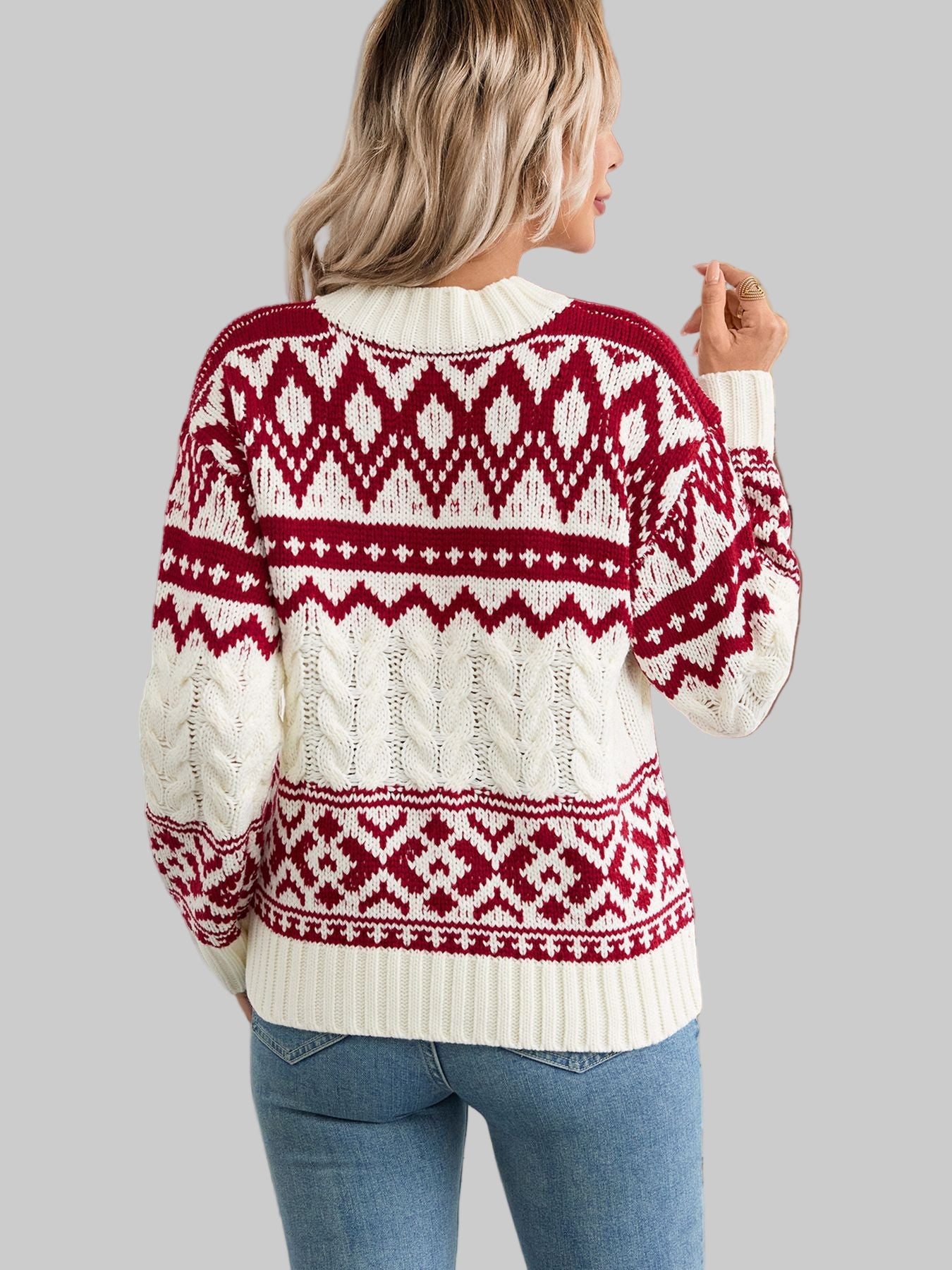 Christmas Ethnic Retro Sweater