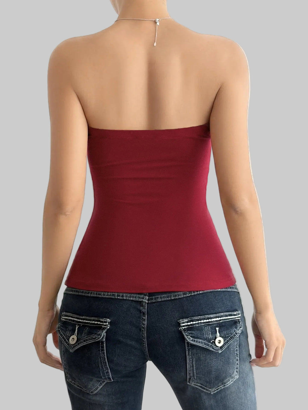 Sexy Tube Top Strapless Wrapped Chest Vest Top - Tamra.Shop.Social