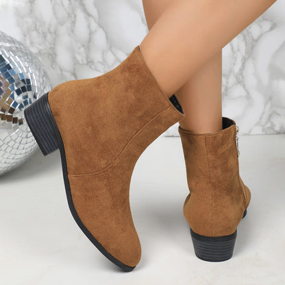 Suede Ankle Boots