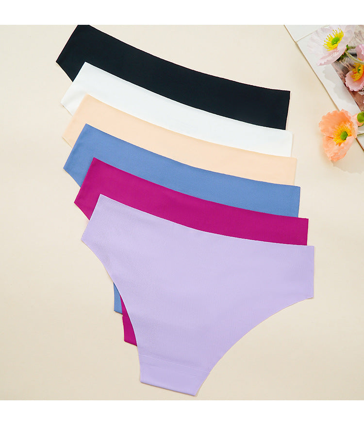 Breathable Quick Drying Silk Low Waist Briefs