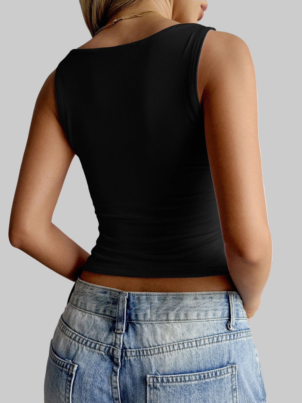 Sexy Solid Color Tank Top