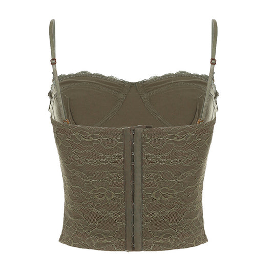 Lace Stitching Camisole Top