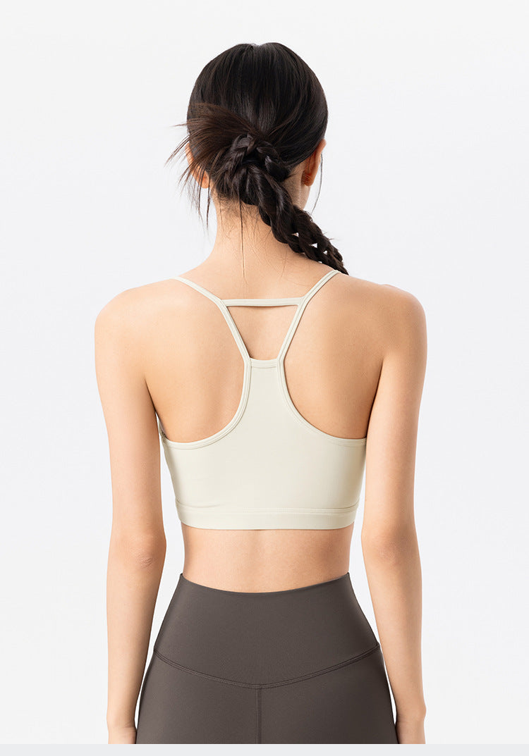 Spaghetti Strap Sports Bra