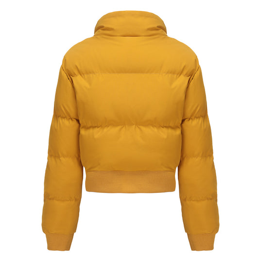 Cotton High Collar Padded Puffer Jacket