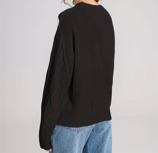 Woolen Cable Knit Sweater