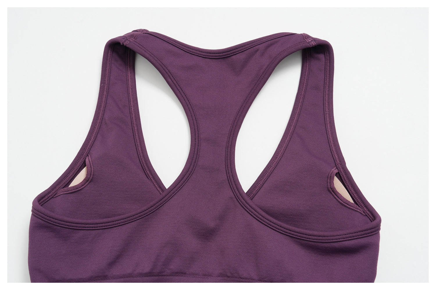 Seamless Knitted V-Neck H-Shaped Beauty Back Slim Fit Fitness Pilates Sports Quick Drying Yoga Bra