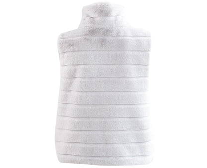 Vest Faux Fur Stand Collar Artificial Fur Coat
