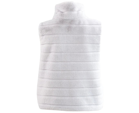 Vest Faux Fur Stand Collar Artificial Fur Coat
