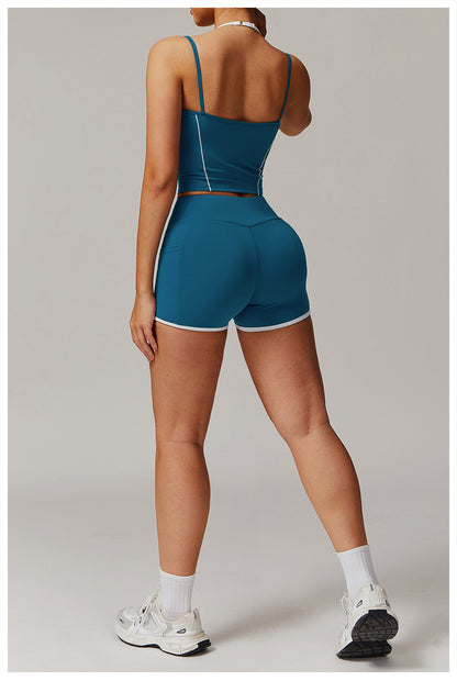 Two-Piece Halter High Waist Activewear