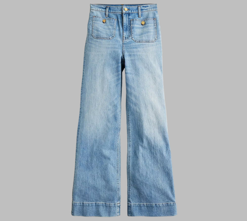 Loose Straight Wide Leg High Waist Jeans