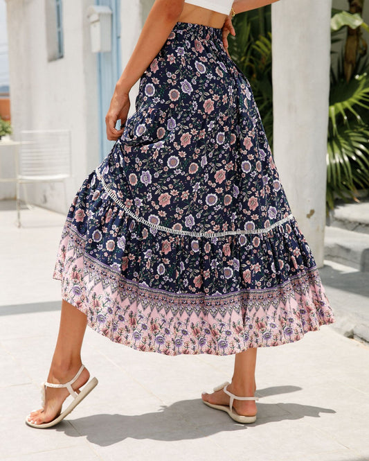 Rayon Bohemian Skirt