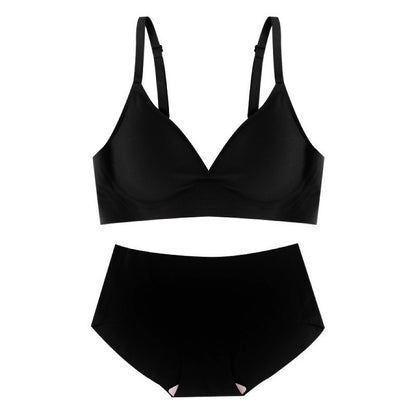 Sexy Push-up Soft Support Seamless Bra Set