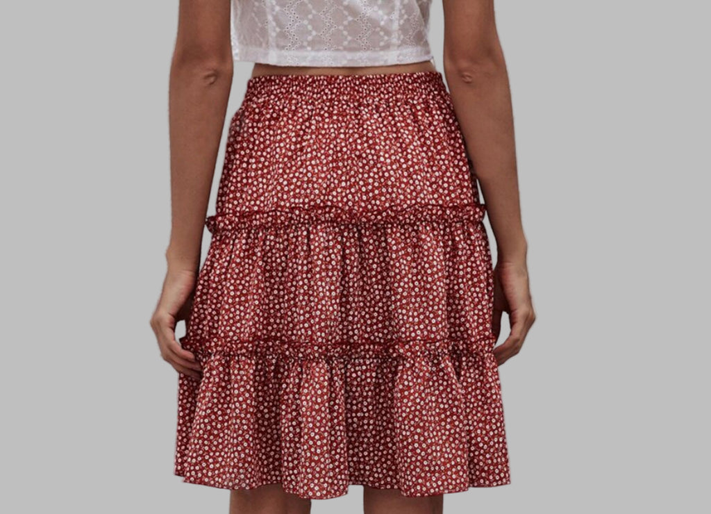 Floral Lace Skirt