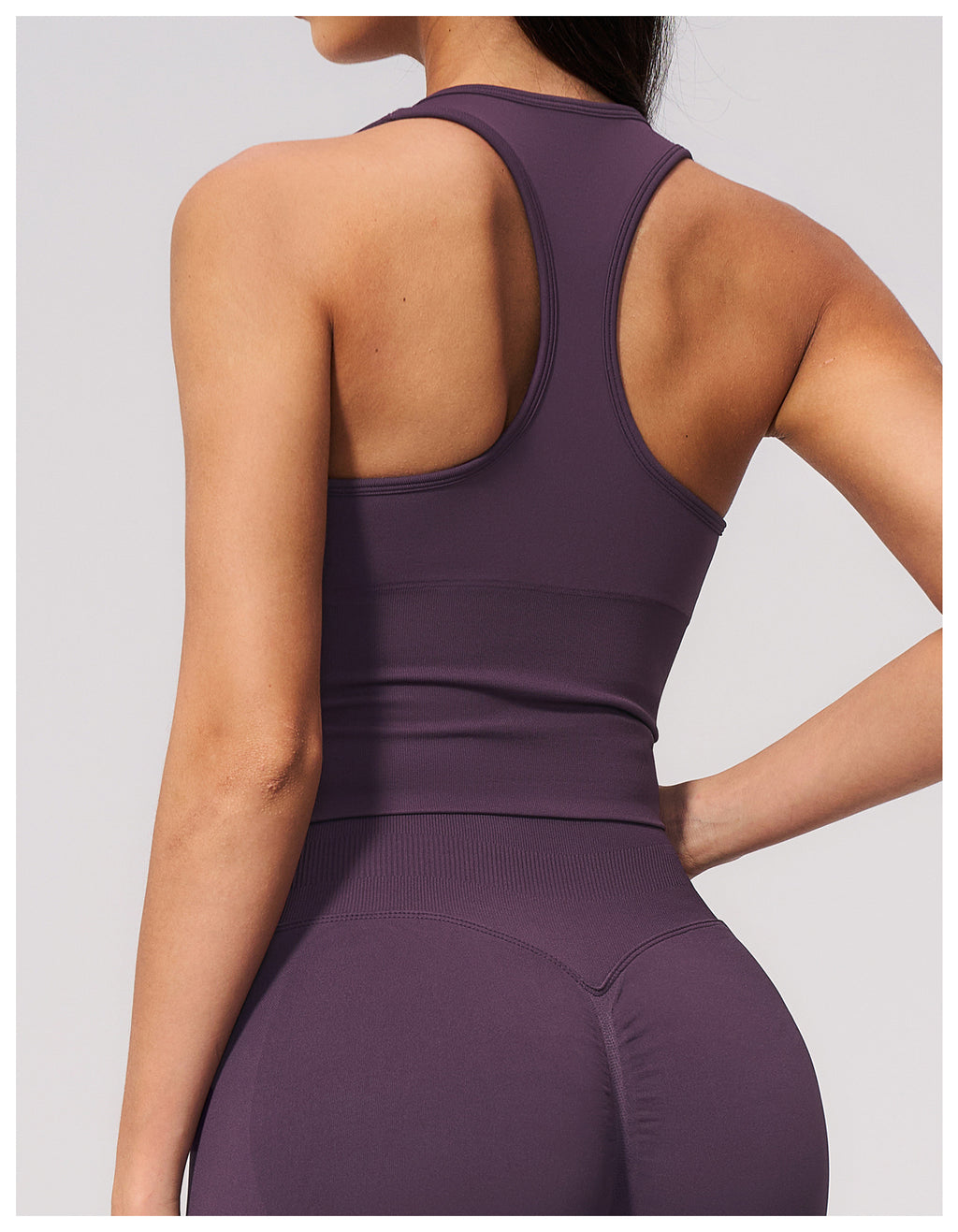 Sports Vest V-neck Waist Shaping Beauty Back Crop Top