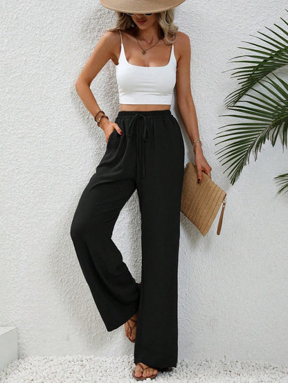 Casual Wide Leg Pants