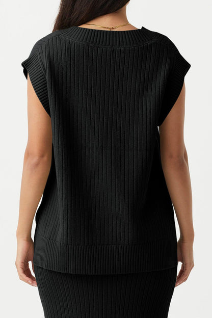 V-neck Sleeveless Vest Top