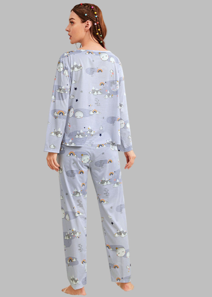 Pajamas Set with Eye Mask