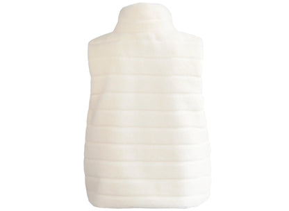 Vest Faux Fur Stand Collar Artificial Fur Coat