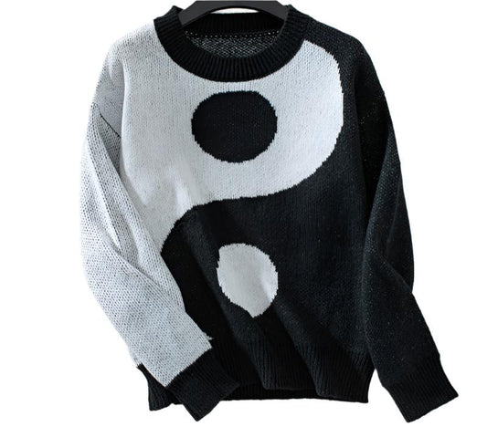 Tai Chi Pattern Sweater