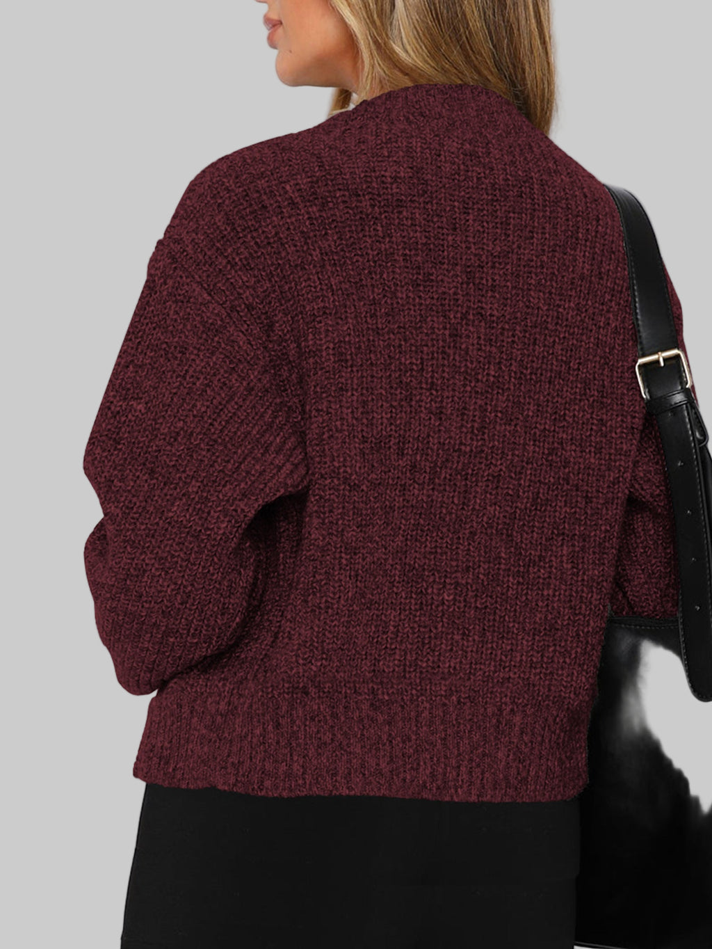 Long Sleeve Woolen Sweater