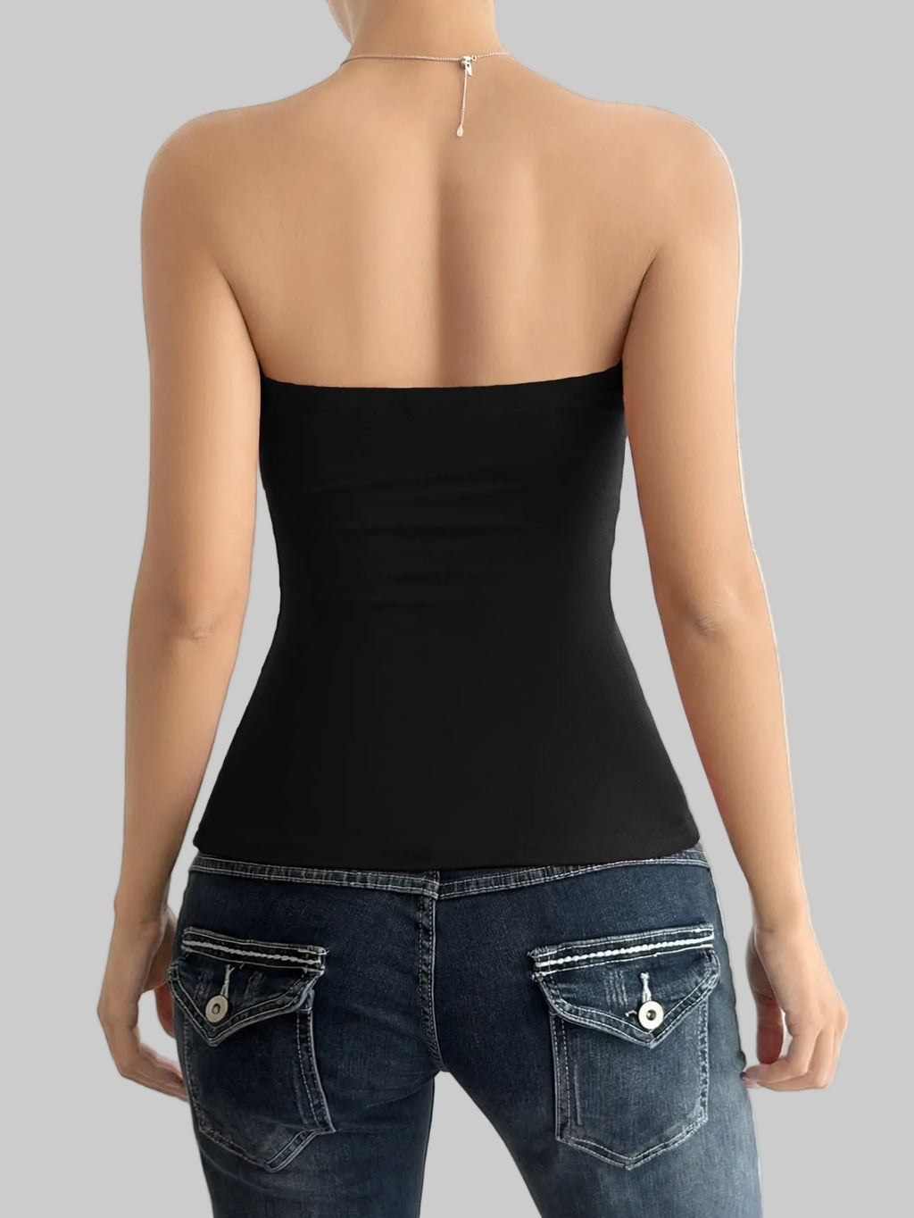 Sexy Tube Top Strapless Wrapped Chest Vest Top - Tamra.Shop.Social