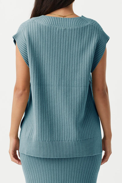 V-neck Sleeveless Vest Top