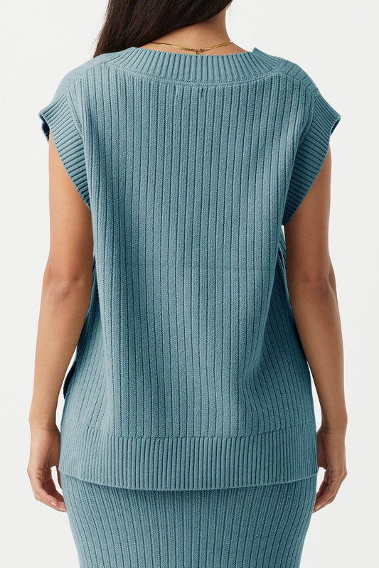 V-neck Sleeveless Vest Top