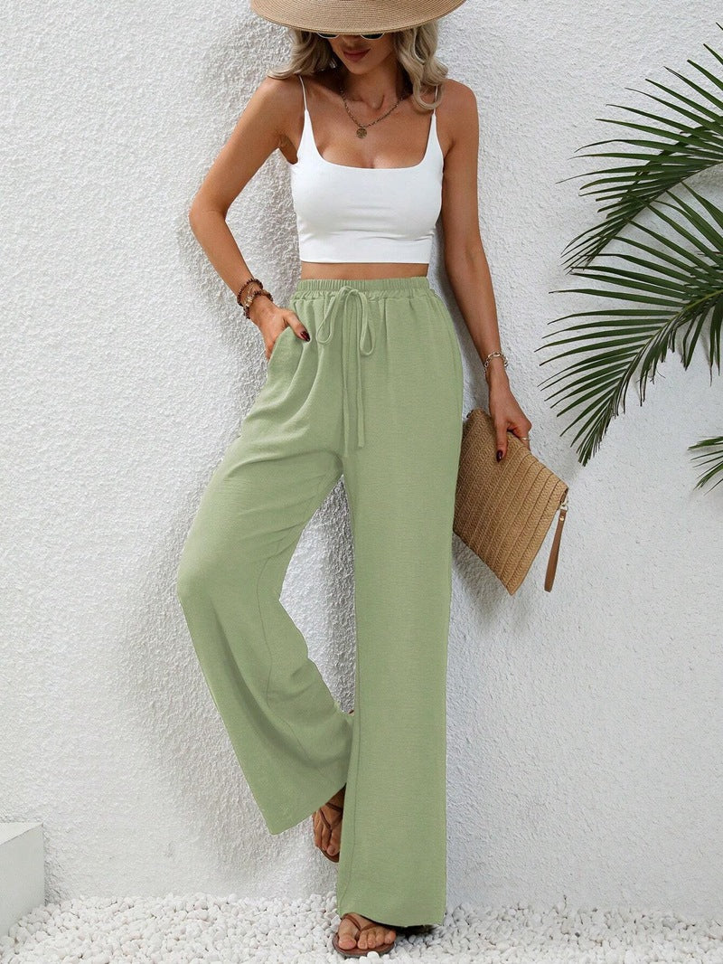 Casual Wide Leg Pants