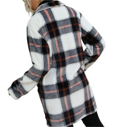 Elegant Long Sleeve Collared Gold Mink Fluff Woolen Coat