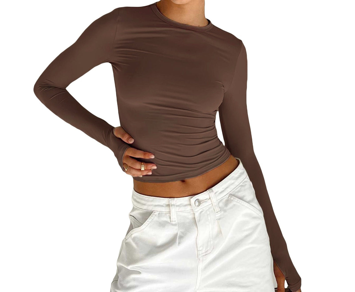 Slim Fit Long Sleeve Top