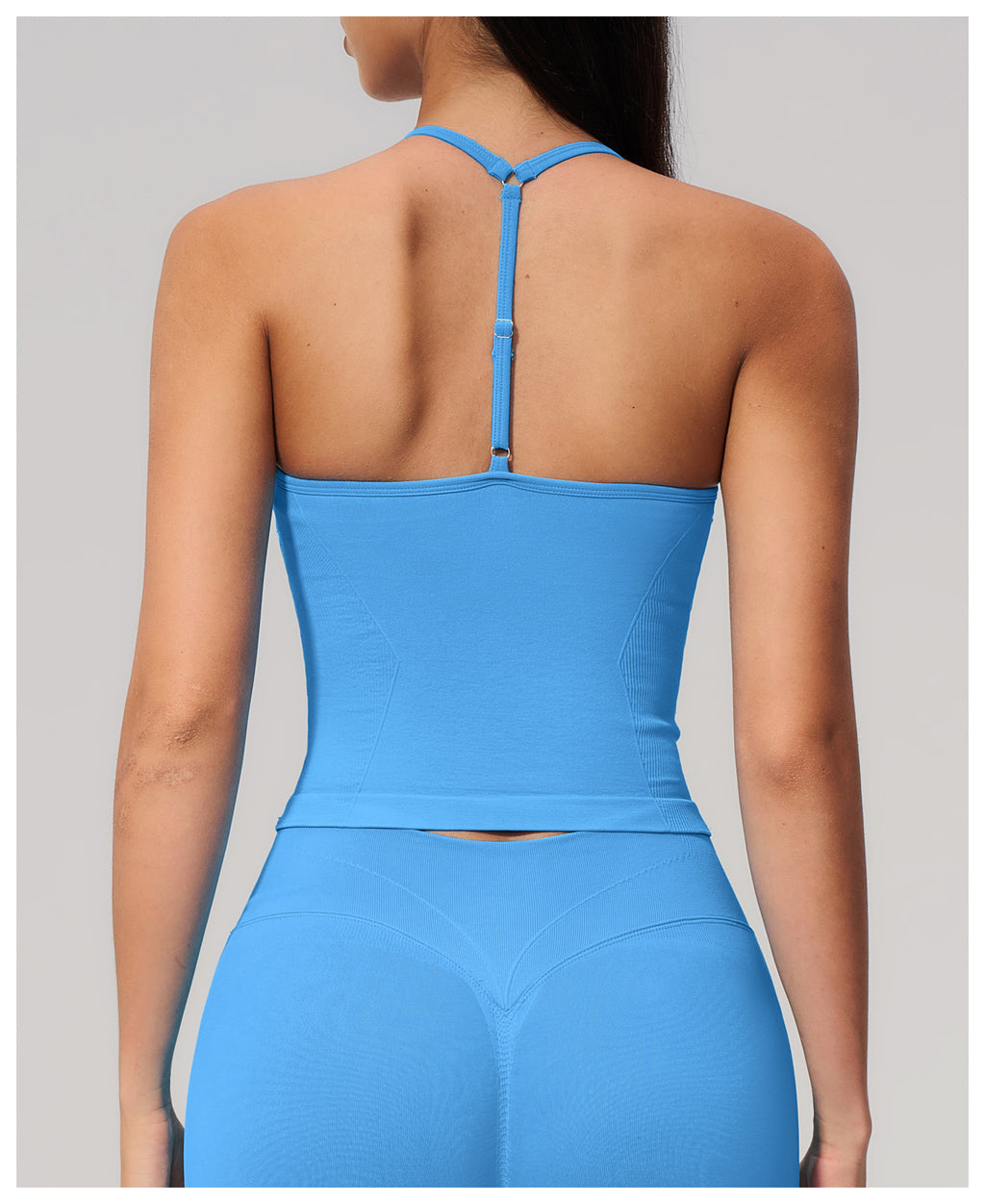 Sports Vest Halter Y-Shaped Beauty Back Sling Shockproof Fitness Running Top