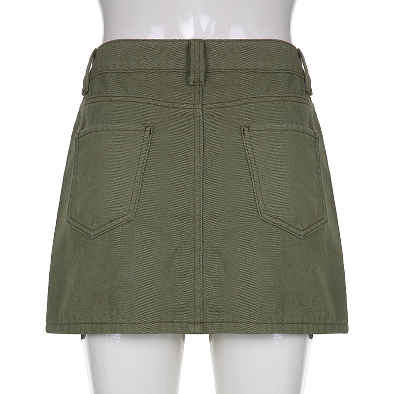 Cargo Slim Fit Skirt