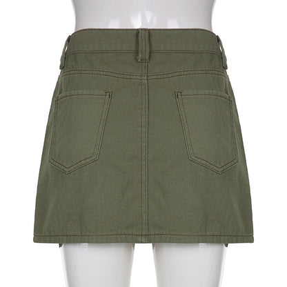 Cargo Slim Fit Skirt
