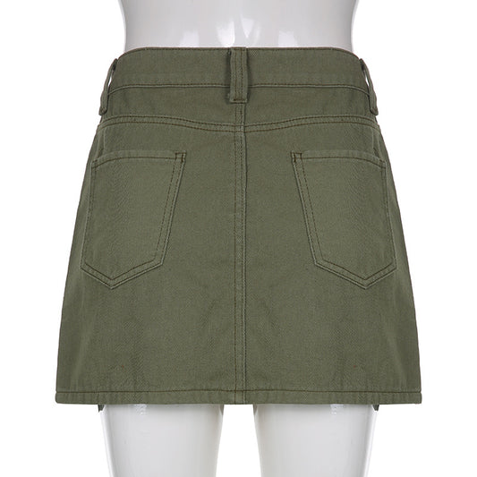 Cargo Slim Fit Skirt