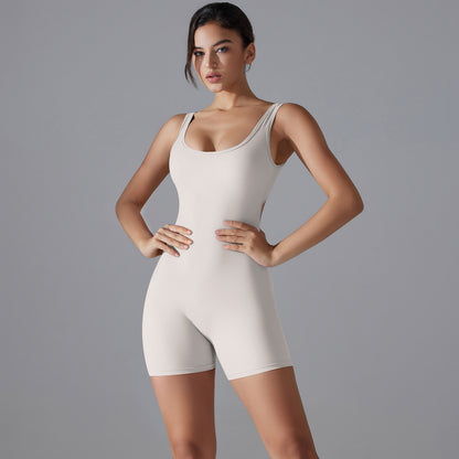 Sexy V-Shaped Back Romper