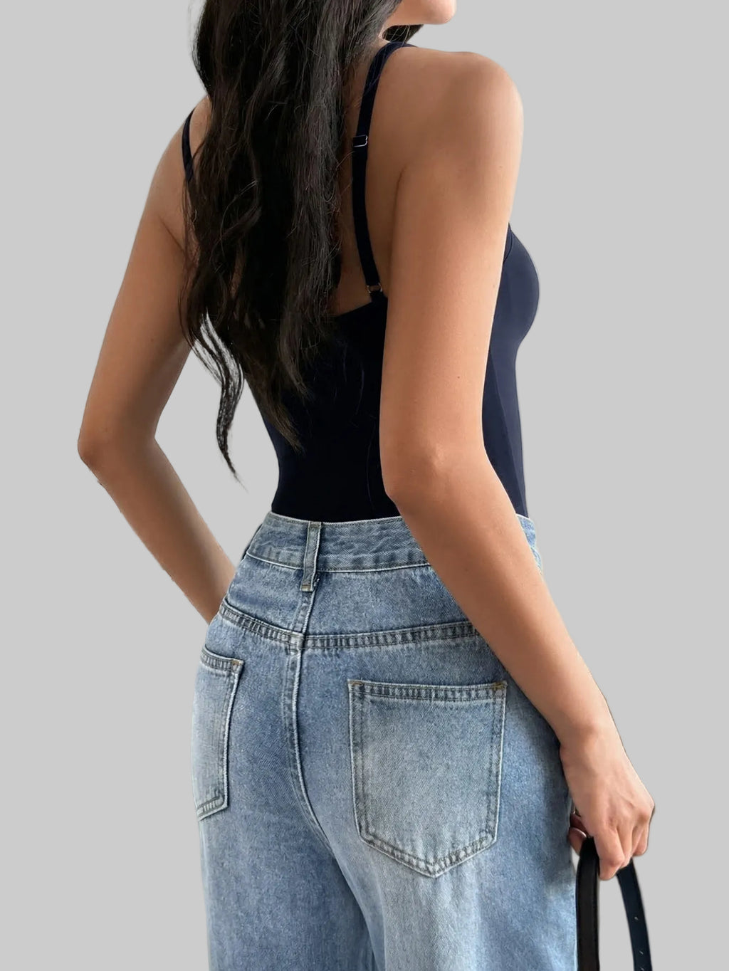 Sexy Pleated Vest Spaghetti Strap Top