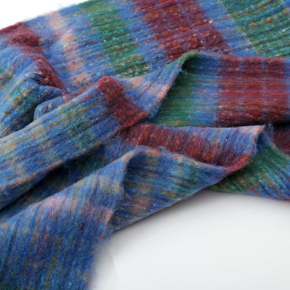 Thick Plaid Tassel Scarf