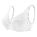 Adjustable Lace Bra Wire Push-up Thin - 85C/D / White - Bras