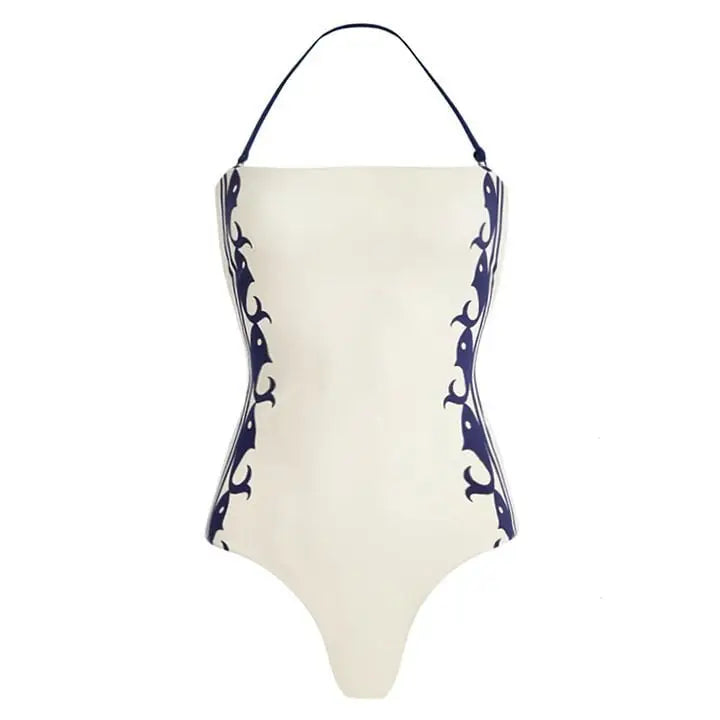 Bow Bandage High Grade One Piece Swimsuit - S / Cover-ups & Kimonos