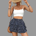 Casual Floral Shorts - S / Navy Blue